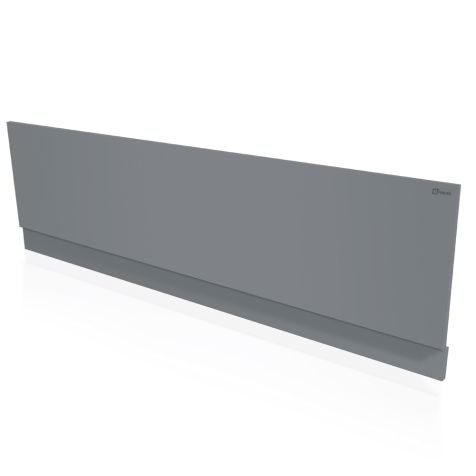 Halite 1500mm Grey Matt Waterproof Front Bath Panel