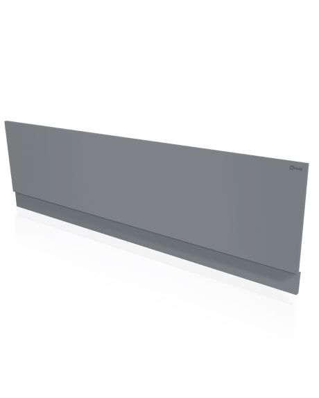 Halite 1800mm Grey Matt Waterproof Front Bath Panel
